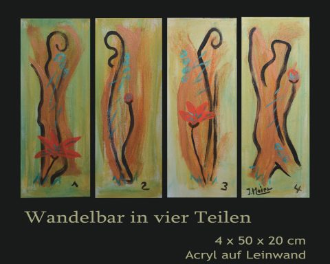 Wandelbar in vier Teilen