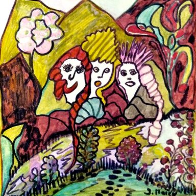 Fröhliche Berggeister